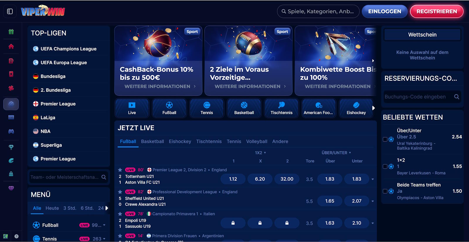 ViperWin Casino Bewertung (2025)